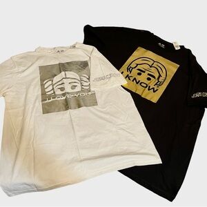 Star Wars Disney Han & Leia Couple’s T shirts-Pair -NWT L&2XL His & Hers